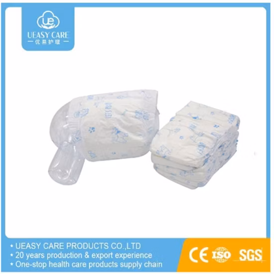 柔らかい使い捨てメスとオスの犬のおむつバルクセール