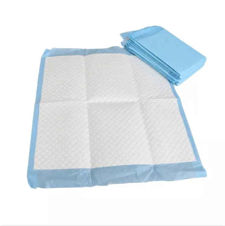 Medical Instrument Customized Diapers Free Sample Medical Thick Cotton Organic Contoured Wholesale Incontinence Disposable Bed Underpads FDA/CE/ISO Manufaturer