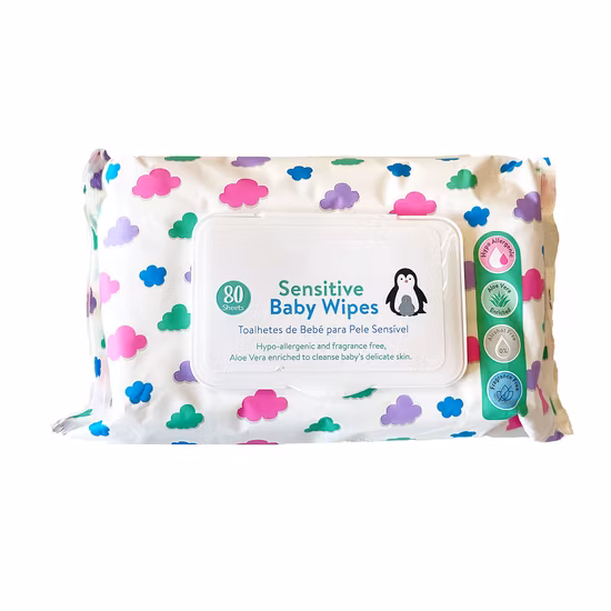 低価格のベビーウォーターワイプメーカーカスタム家庭用ウェットベビーワイプ