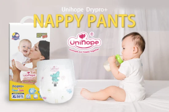 OEM 格安使い捨てベビーおむつベビーパンツプル UPS メーカー Unihope Chichi Baby Kiddilove Encaier Mijuku Nanu Huggie Molfix Sleepy Bb Kitty Mello